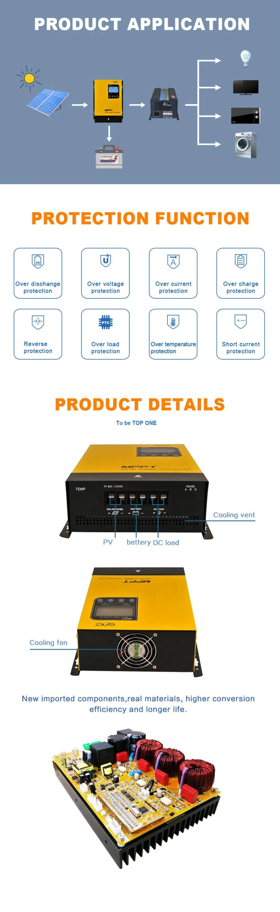 solar charger controller 20a