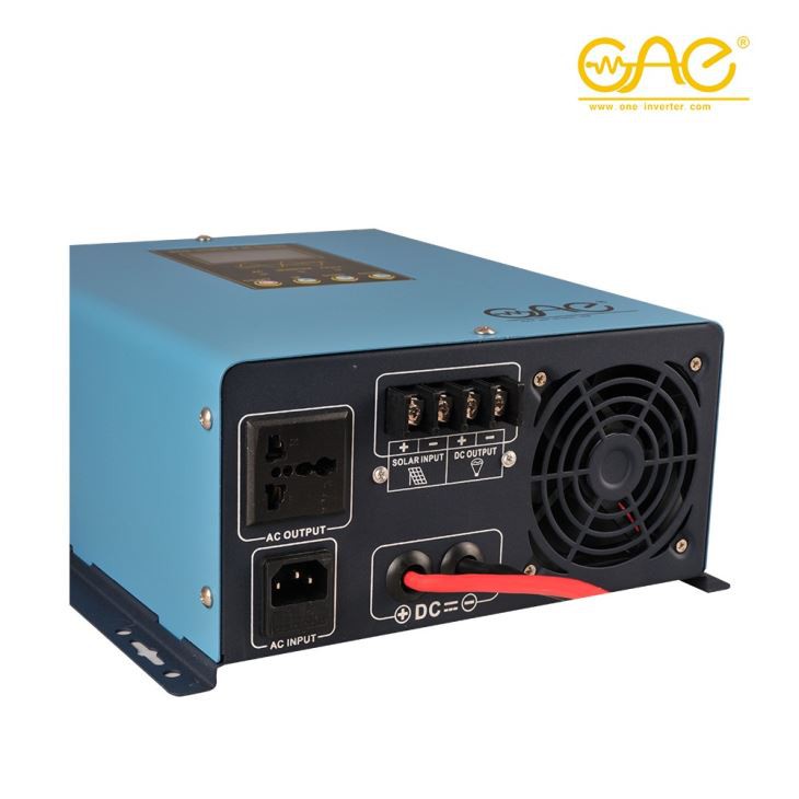 500W Pure Sine Wave Off Grid Solar Inverter With AC Charger And PWM Controller