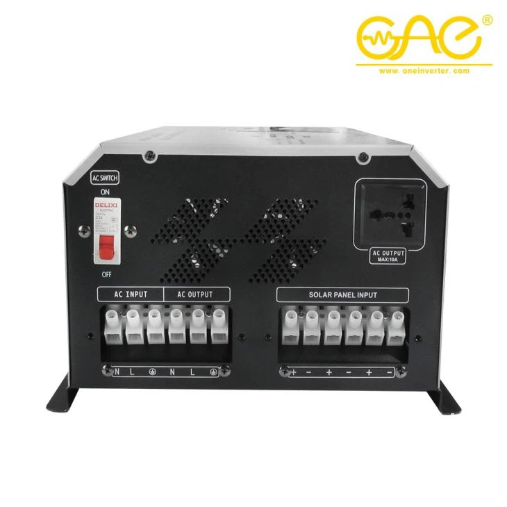 Solar Power Pure Sine Wave DC Inverter 6000W Cold Start Function