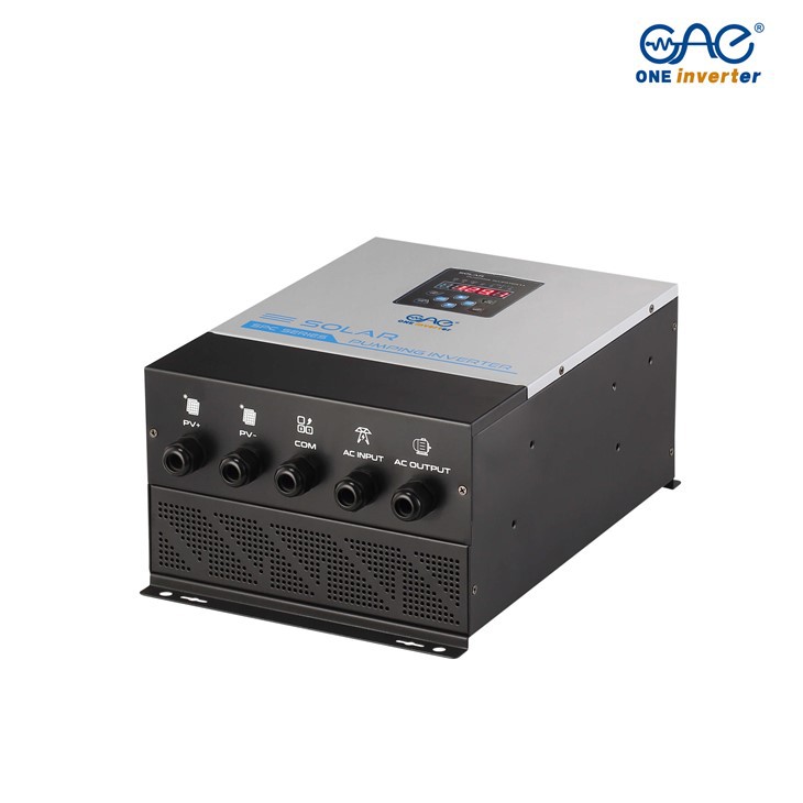 Pump inverter for 0.5 hp water pump built-in mppt charger controller